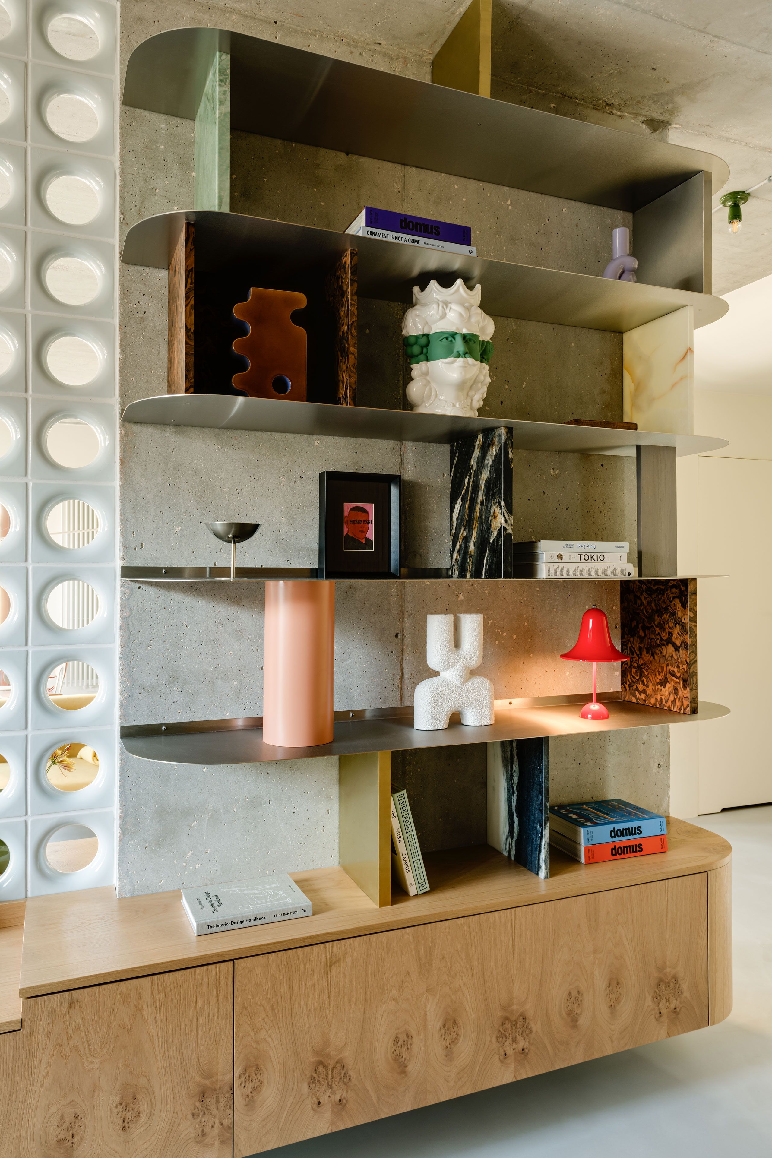 Concrete & Curiosity: Inside A Maximalist Apartment At Port Praski, Warsaw