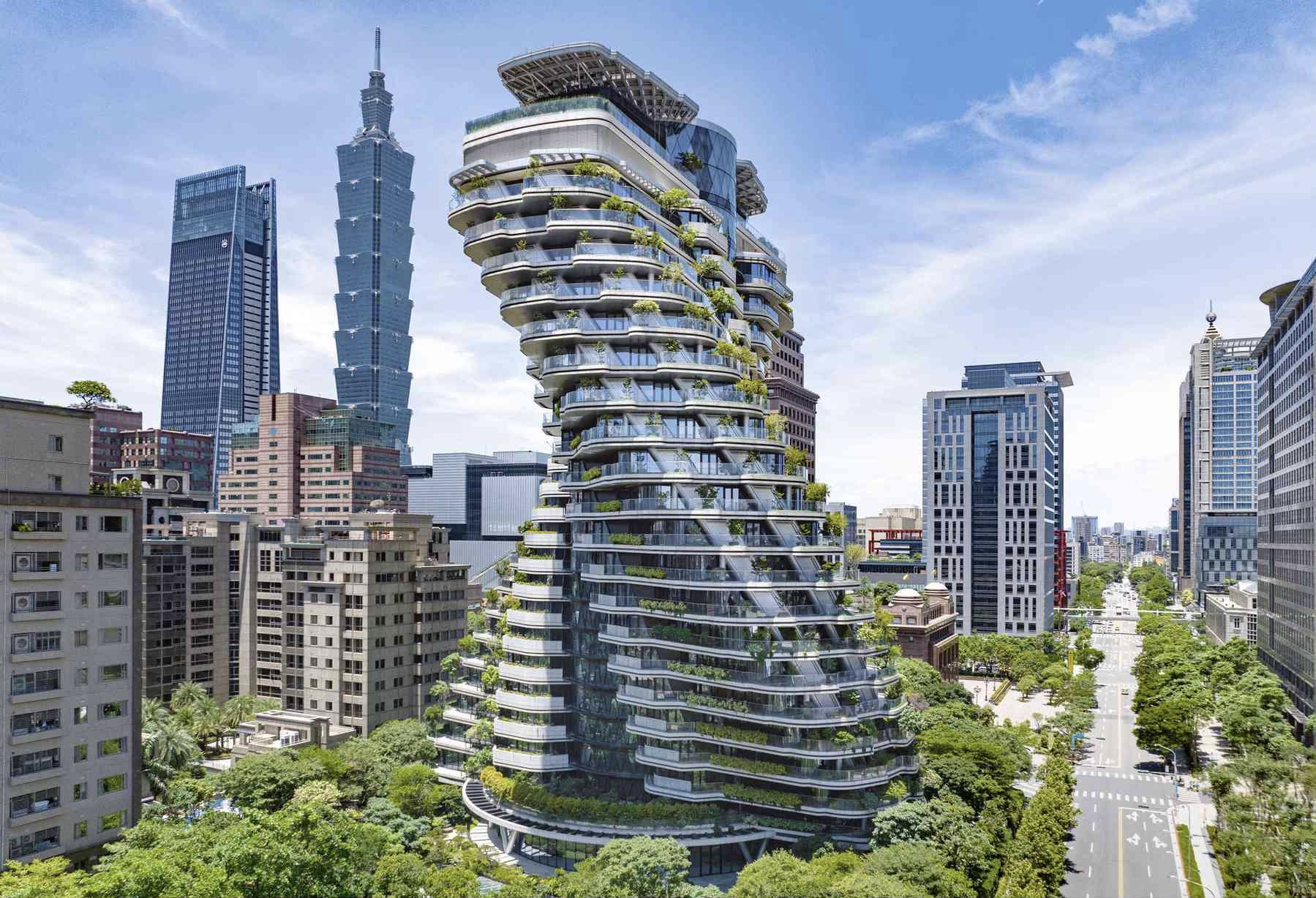 Beyond Green Roofs: Biodiversity Corridors In Vertical Developments