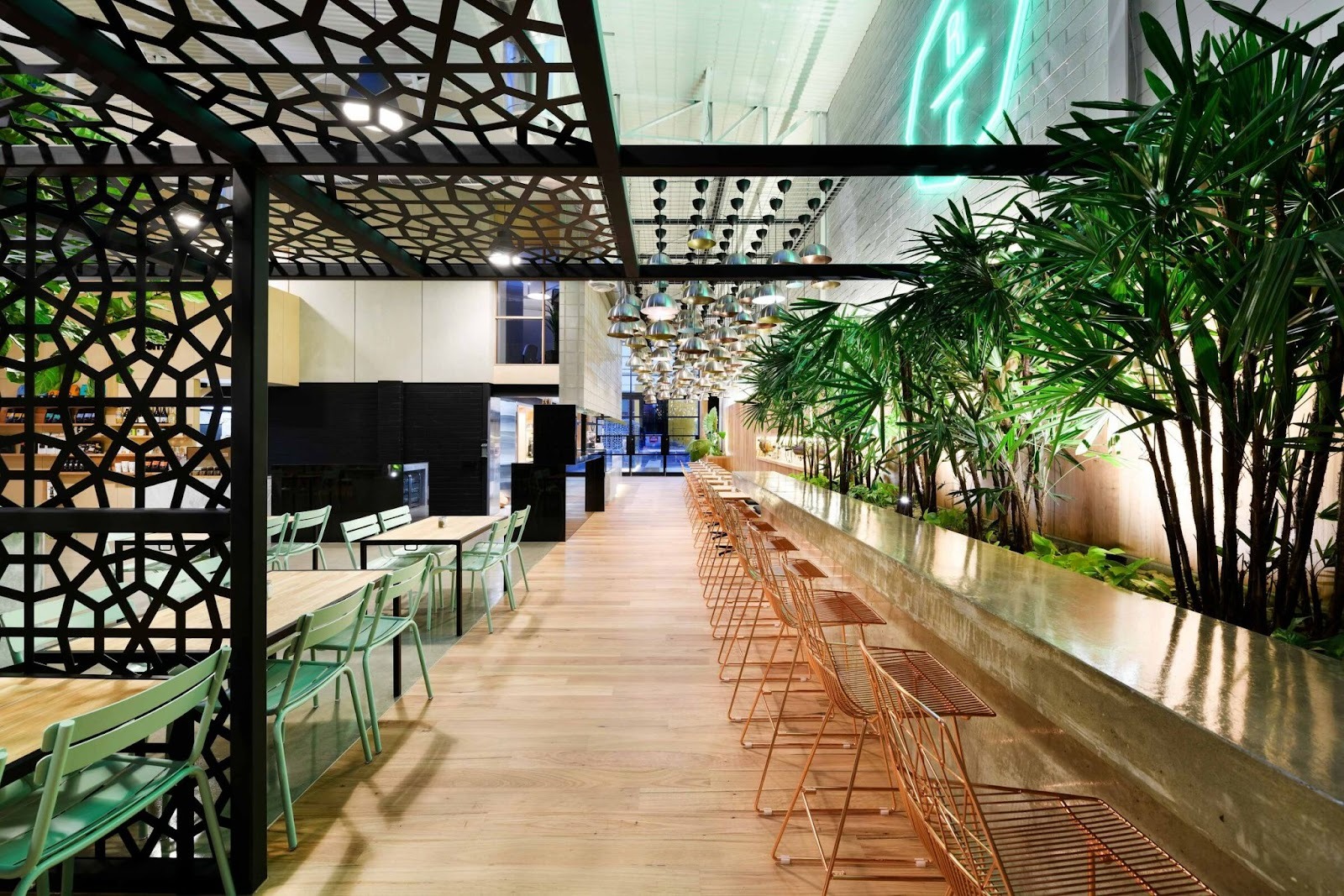 Rubia Café by pcg. Architects: Industrial Heritage Transformed into Warm Community Hub