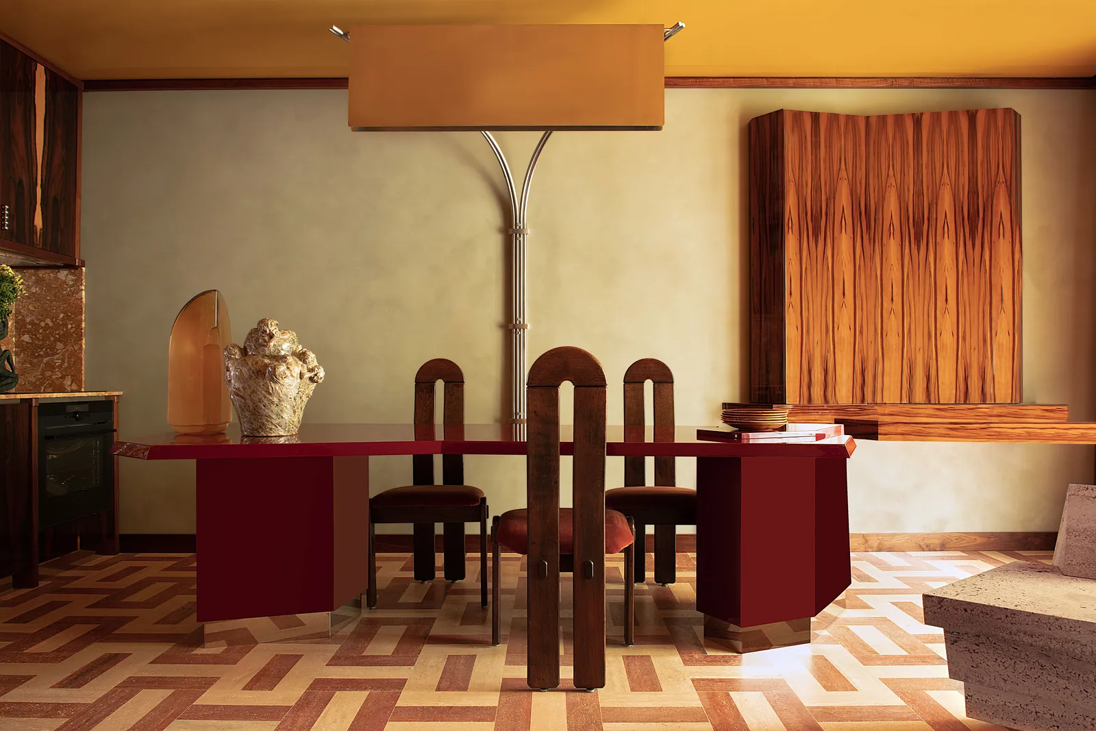 Overscaled Pattern In Small Spaces: Why Big Graphics Can Feel Calmer