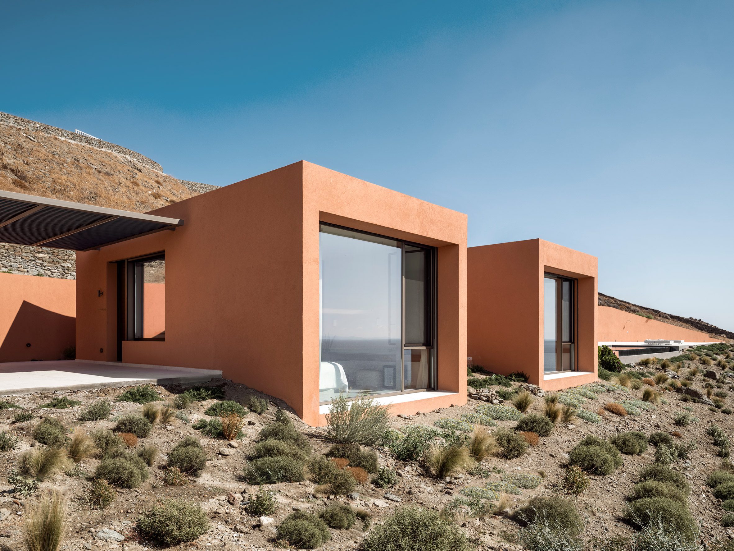 Where Stone Meets Sea: Ateno Architecture Studio Buries Olen Resort In Greece’s Rugged Coast
