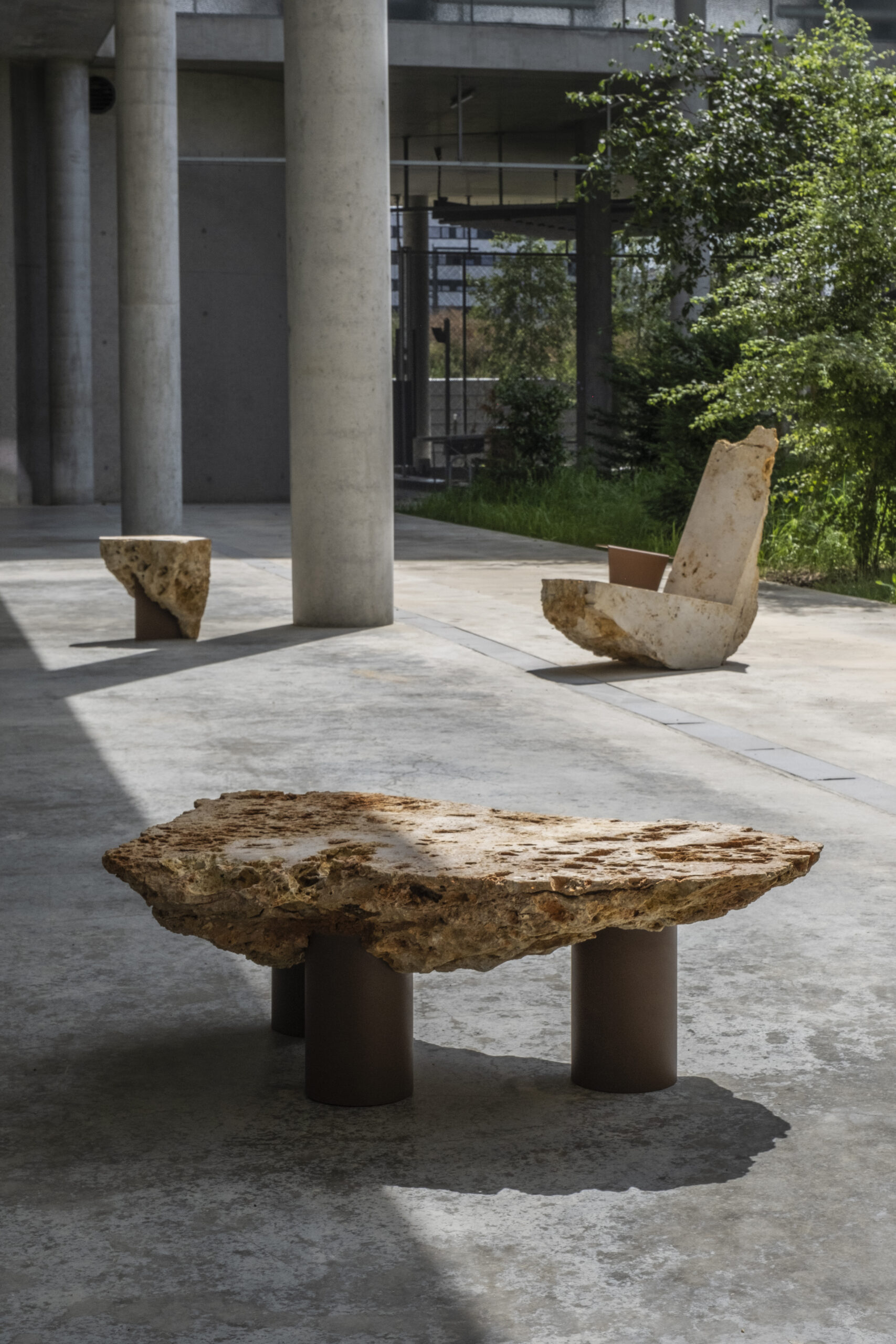 Stone Furniture: When Material Meets Sculpture