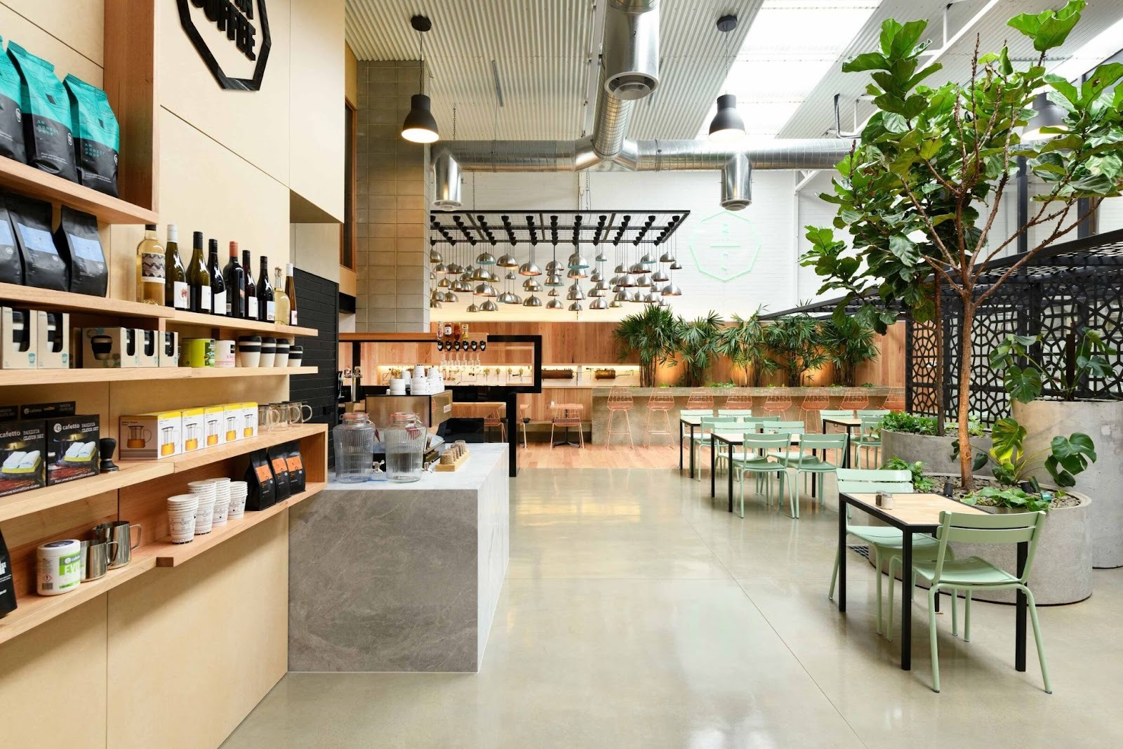 Rubia Café by pcg. Architects: Industrial Heritage Transformed into Warm Community Hub