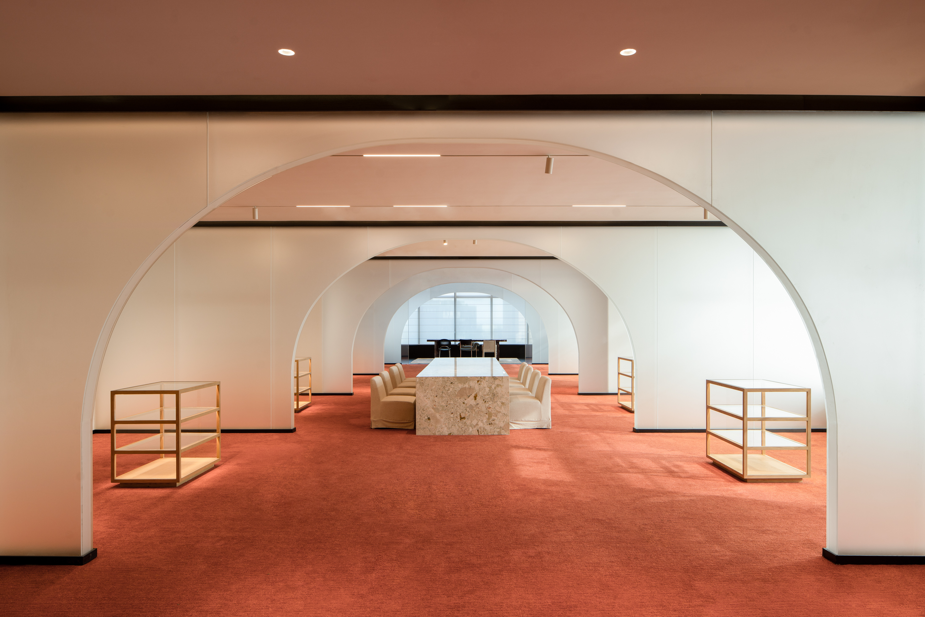Say Architects Designs DENSE&LIGHT Office in Hangzhou as a ‘Weaving Theatre’ of Fabric and Space