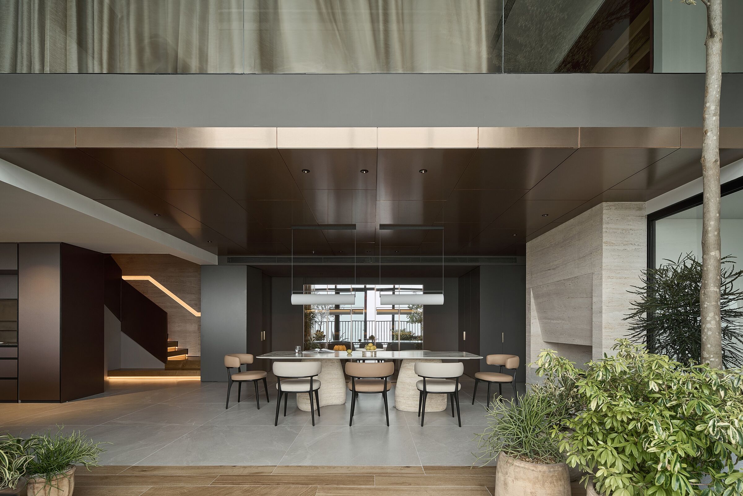 Khai Son Duo Penthouse: Redefining Domestic Space Through Vertical Design