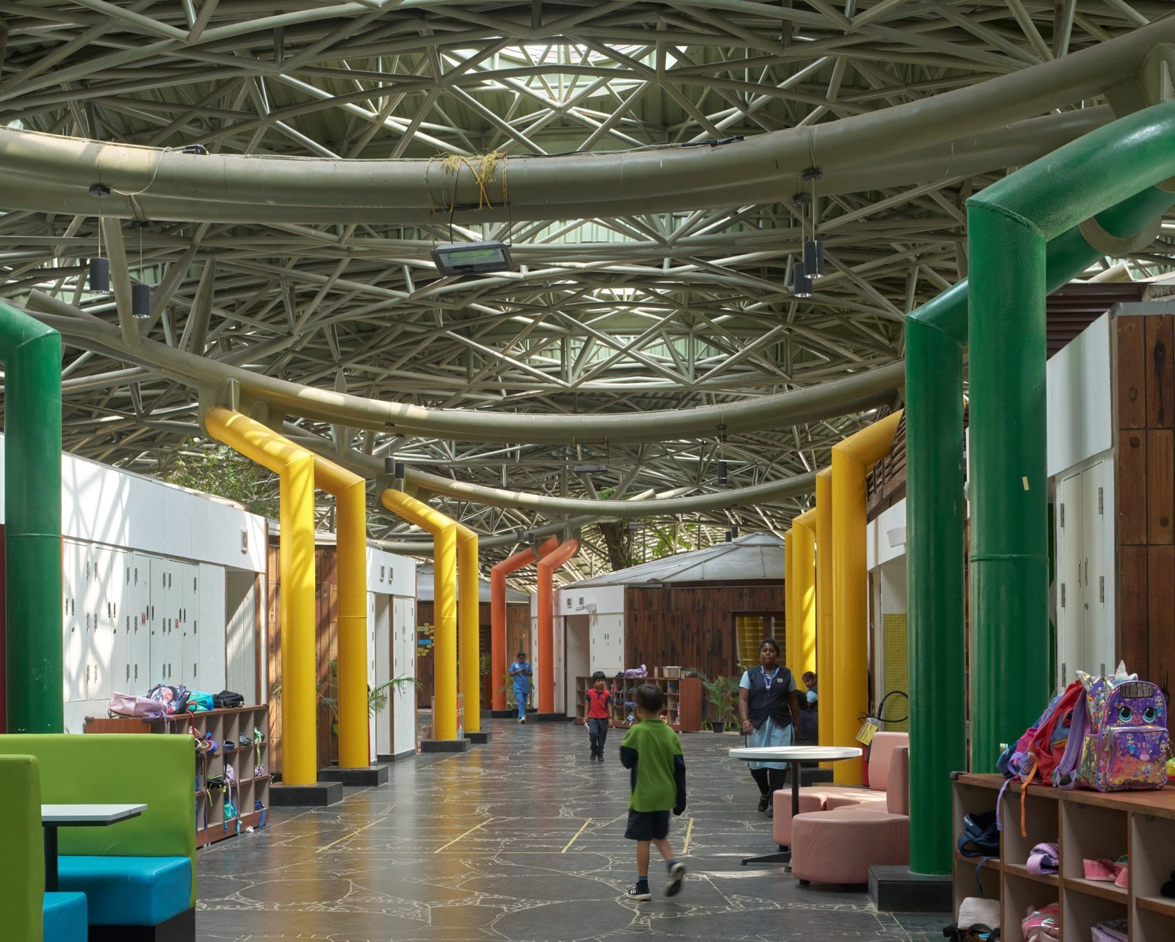 Vastu Shilpa’s Shiv Nader School is a Joyful City for Students