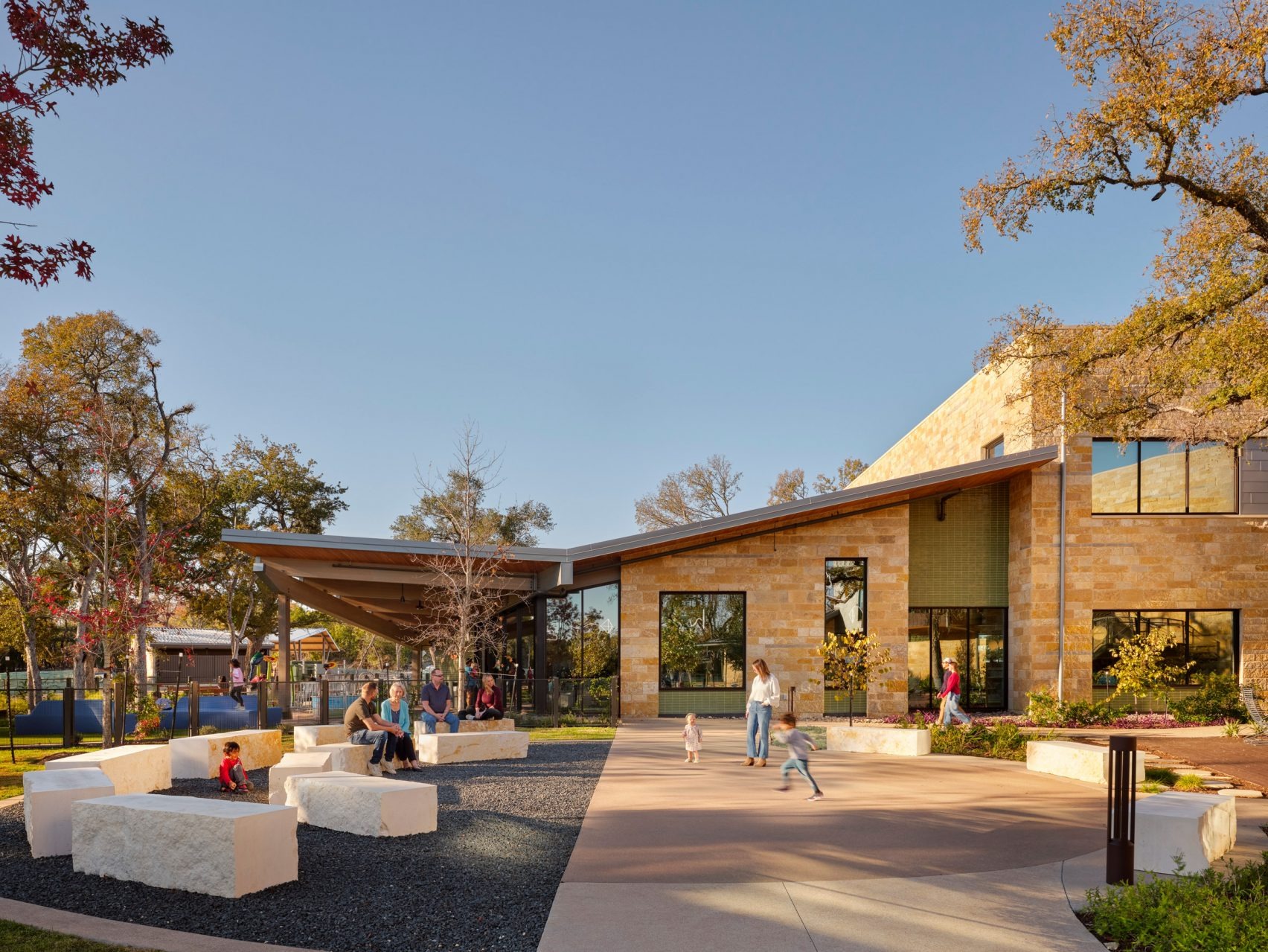 Cedar Park Public Library: A Porch Shaping the Future of Communal Learning