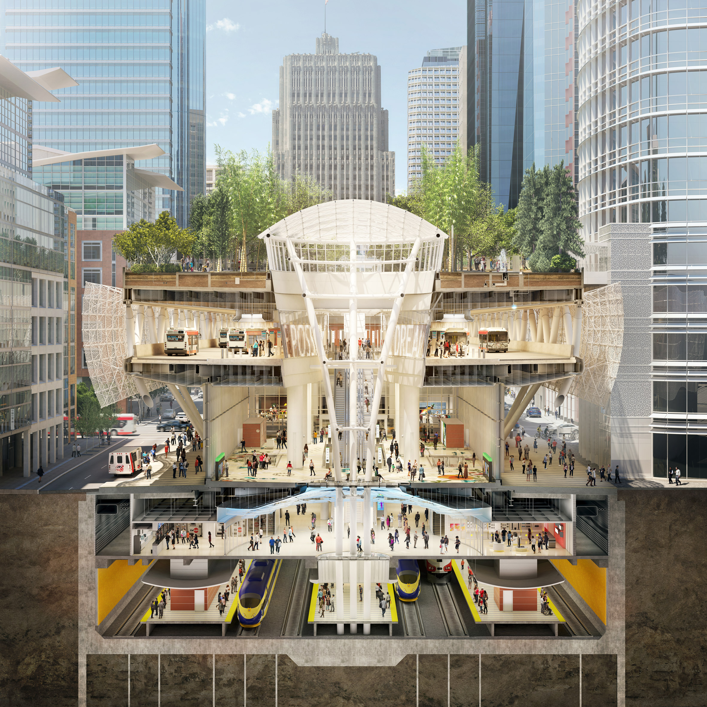 The Architecture Of Transit Hubs As New Civic Centers