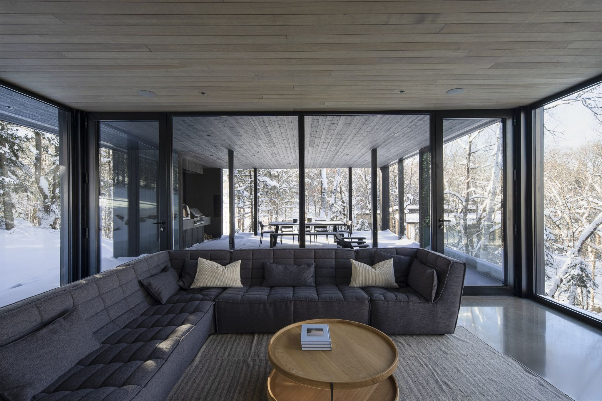 DKA Architects Composes a Rhythmic Sanctuary at Lac-Rougeaud