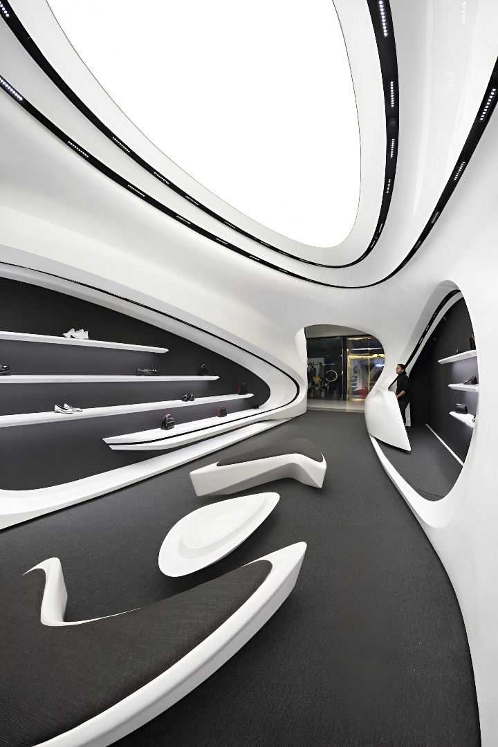 Magnetic Field (KALU2) by Hasht Architects Turns Retail into an Immersive Spatial Experience