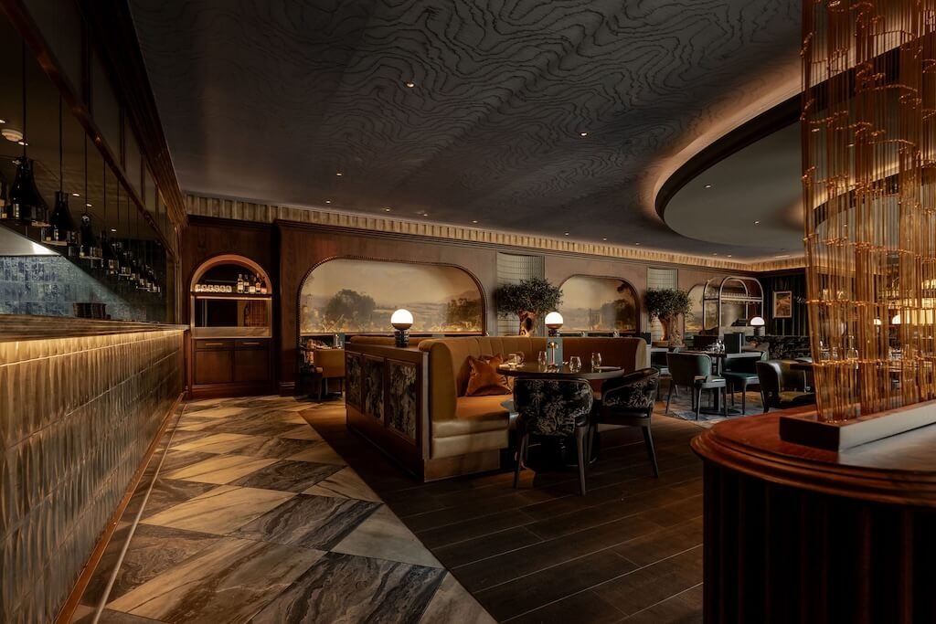 The Culinary Stage: Studio Two and Lucent Lighting Orchestrate a Chiaroscuro Feast at Six by Nico Bristol