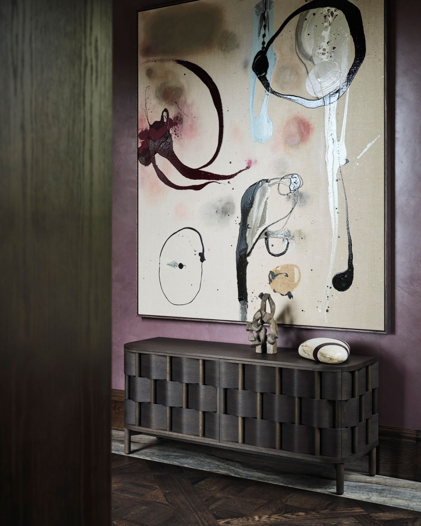 Jillian Dinkel Paints Sydney's Kilmory House in Shadows and Stone