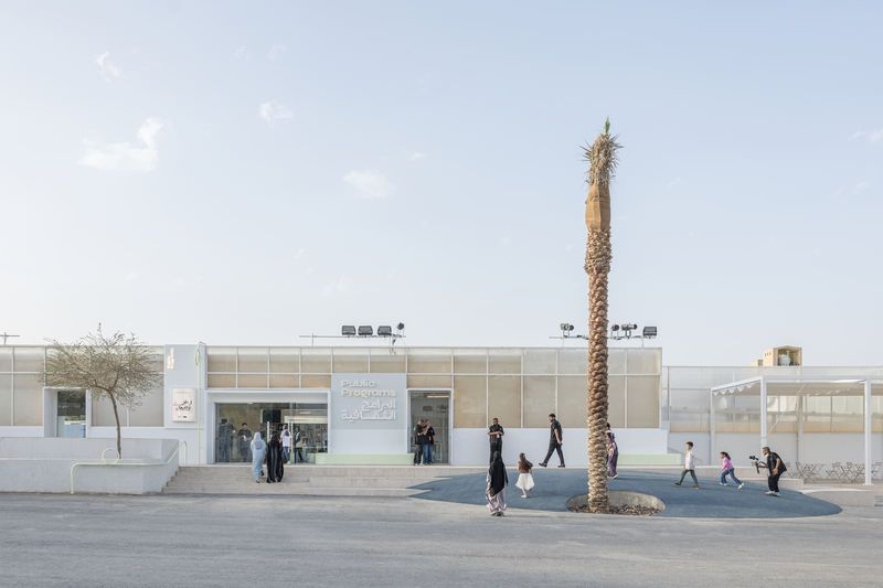 A Desert Pavilion Built to Host Conversations Across Cultures