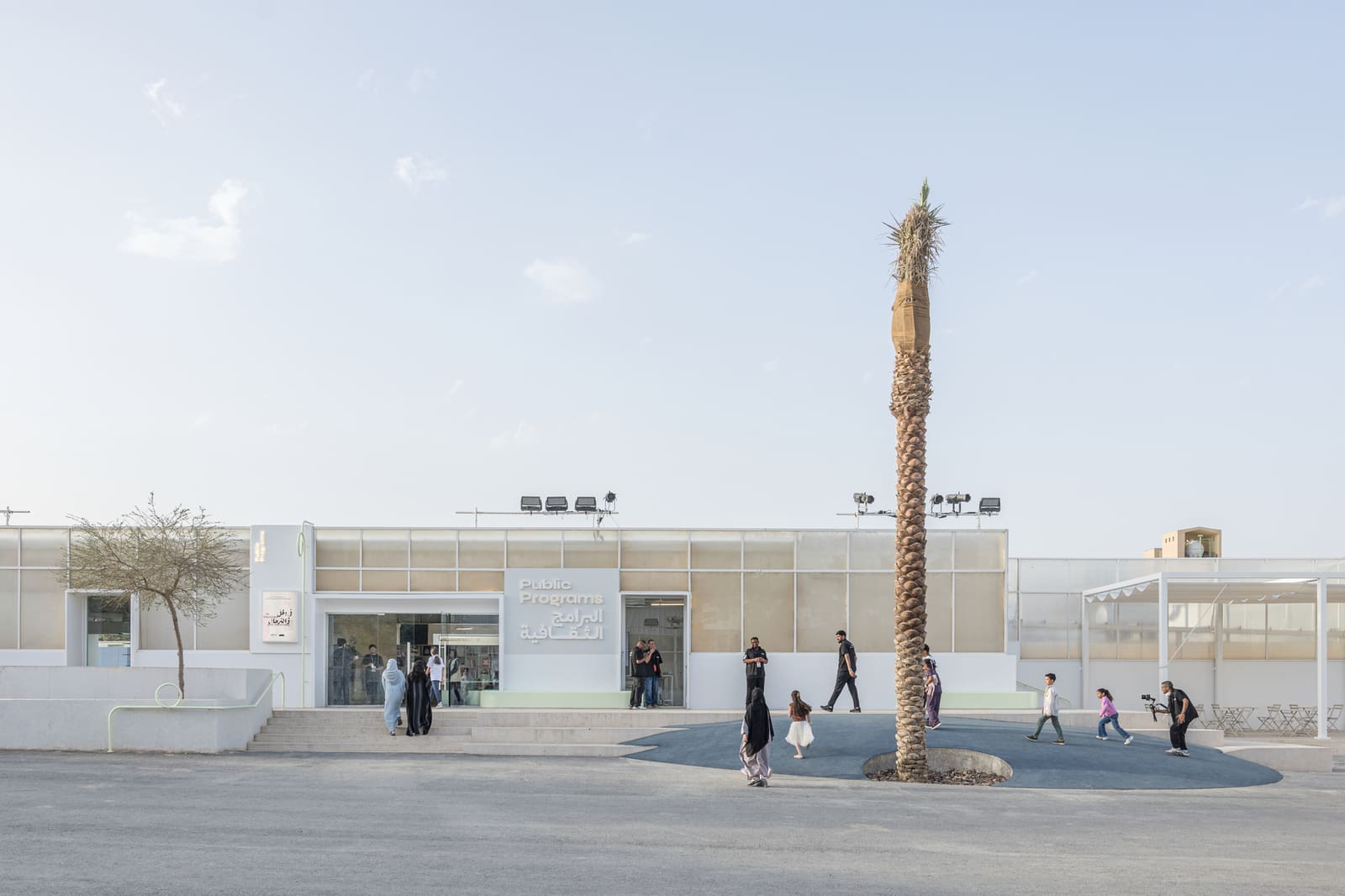 A Desert Pavilion Built to Host Conversations Across Cultures