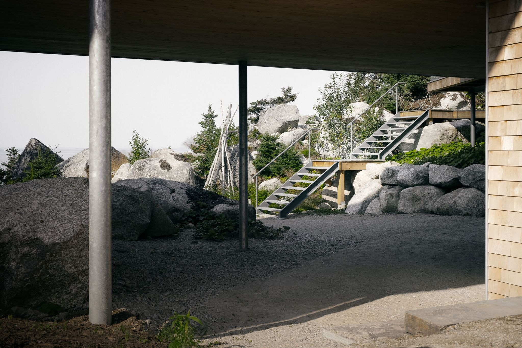 Omar Gandhi Architects Anchor a Weathered Sanctuary in Nova Scotia
