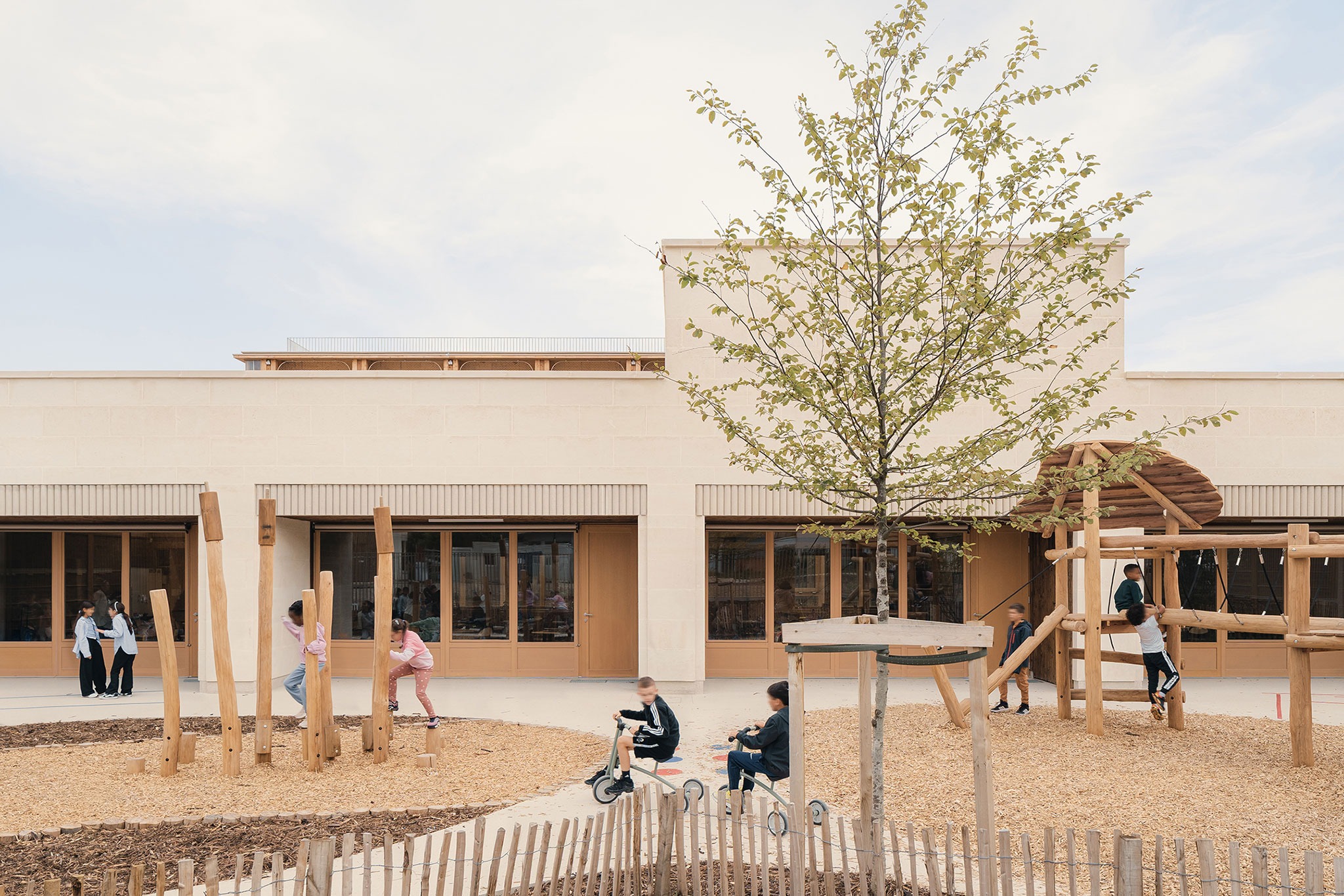 How Simone Veil School Complex Reimagines Urban Learning in Saint-Ouen