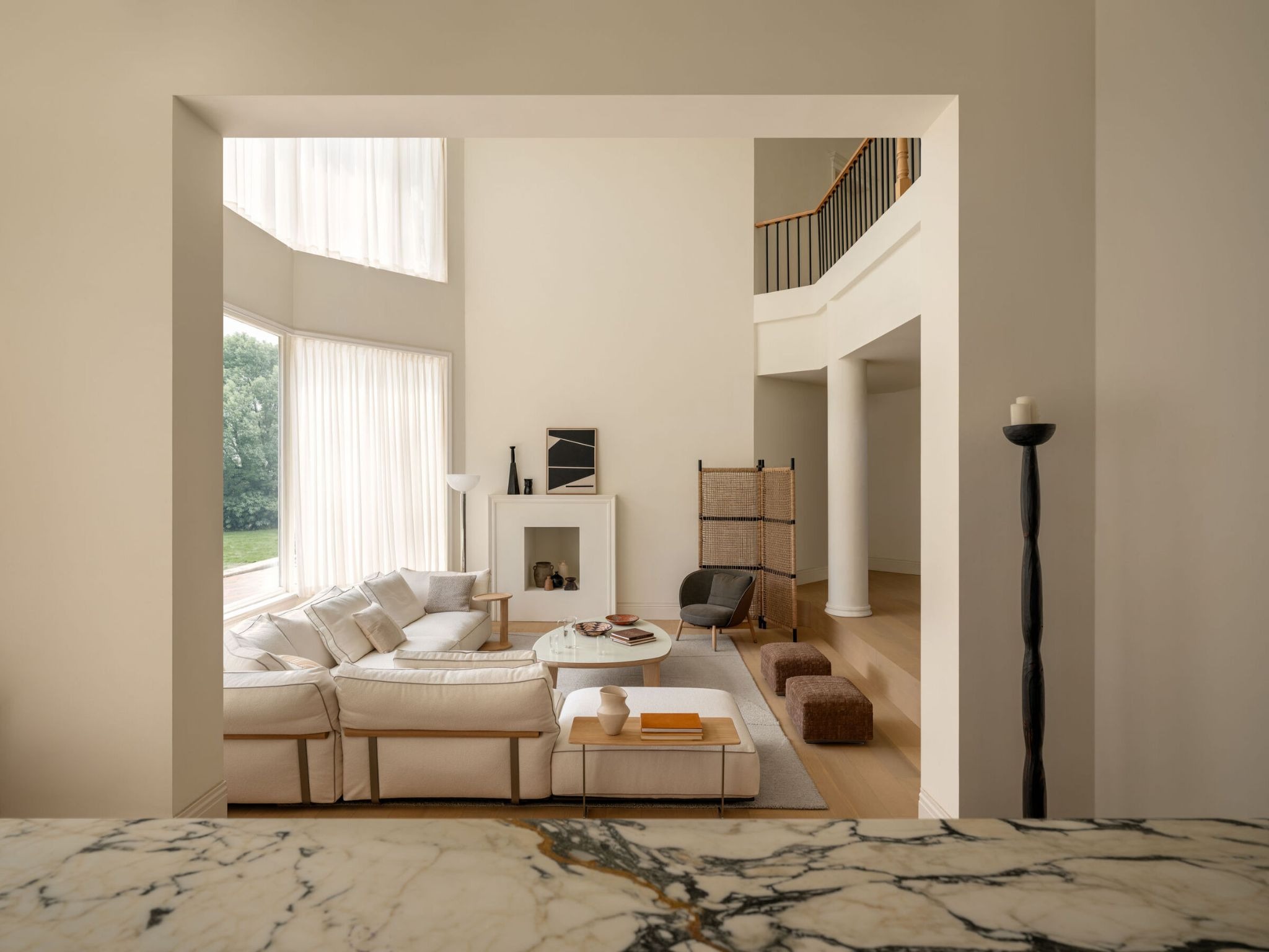 Flexform Orchestrates Silent Luxury in Shanghai’s Grey House