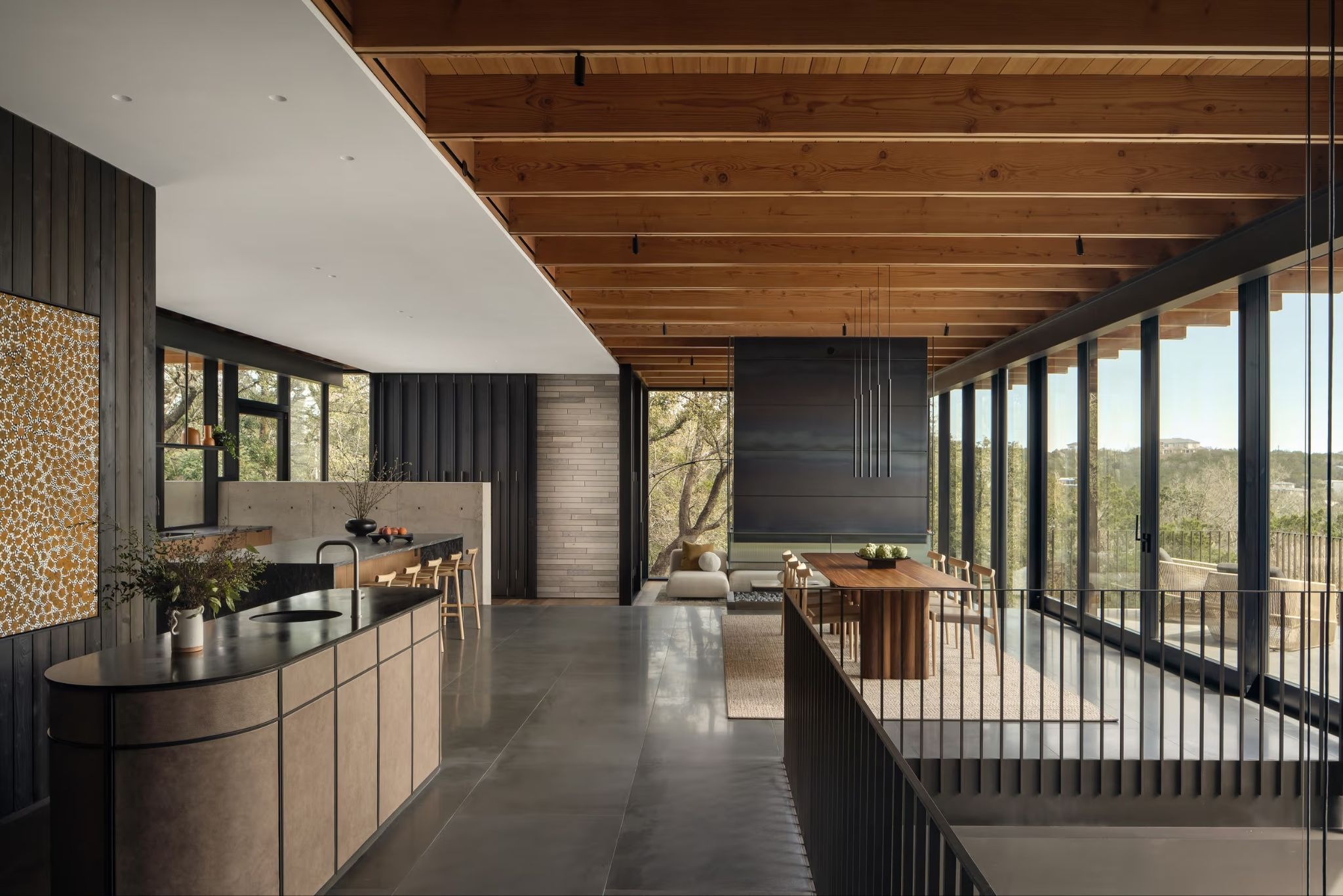 Where the Hills Shape the Home: Terrace Mountain Residence in Westlake Hills