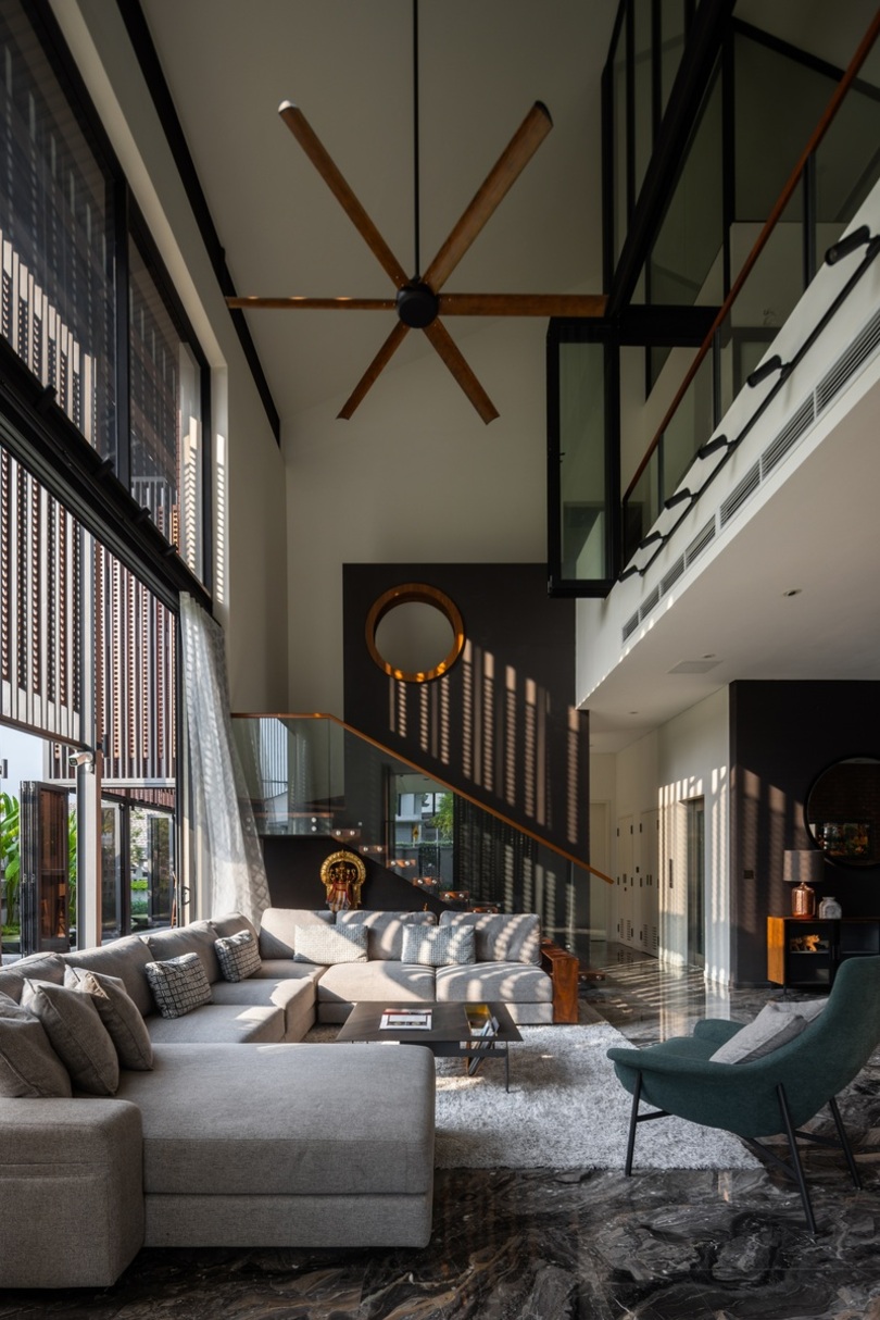 Top Picks - 7 Double-height Living Rooms Bringing Airy Elegance Home