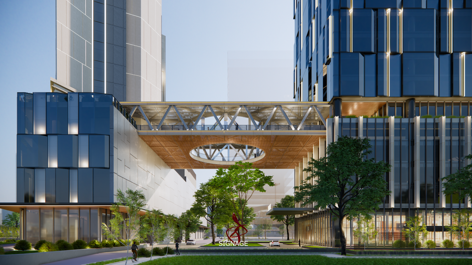 Dhawa Hanoi and The Lakeside Complex: A Landmark Development Overlooking a Lake, Featuring a Five-Star Hotel and LEED-Certified Office Building, Master Planned and Designed by RSP
