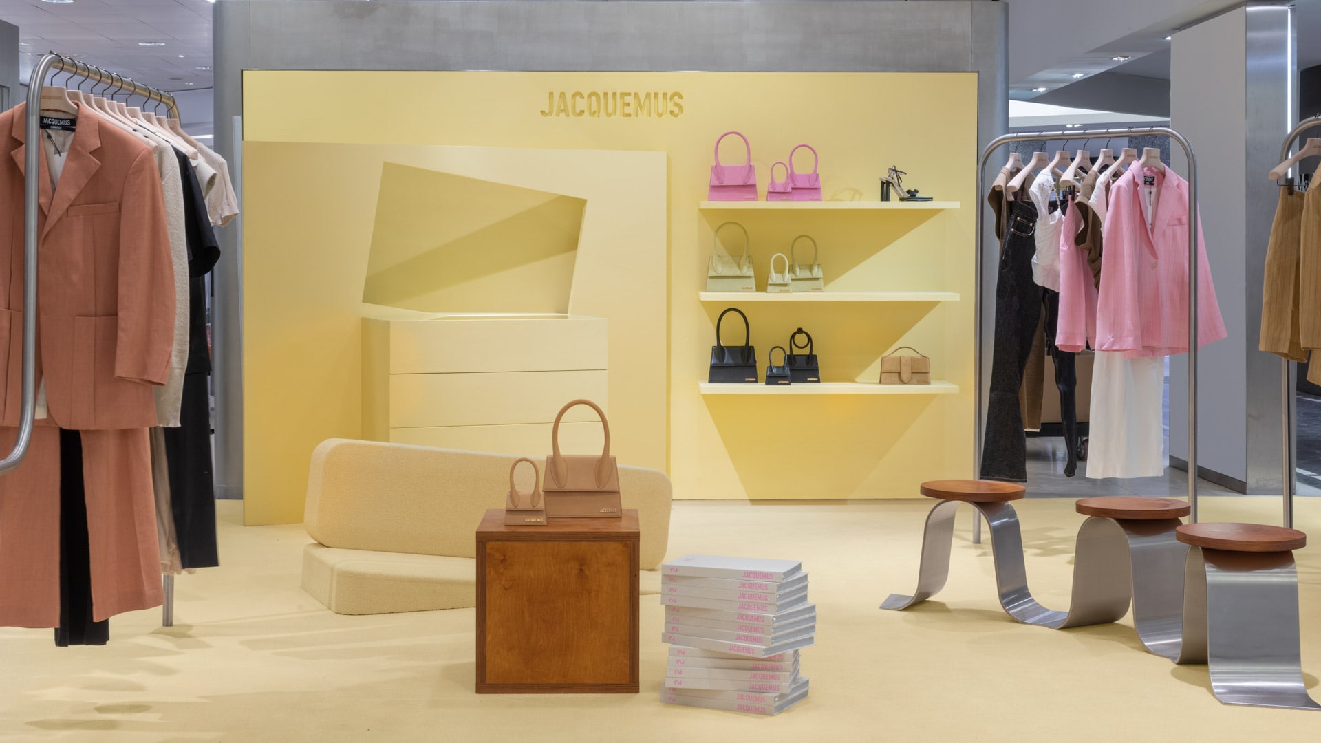 Monochrome Immersion: Inside Jacquemus’ Playful Spatial Experiments