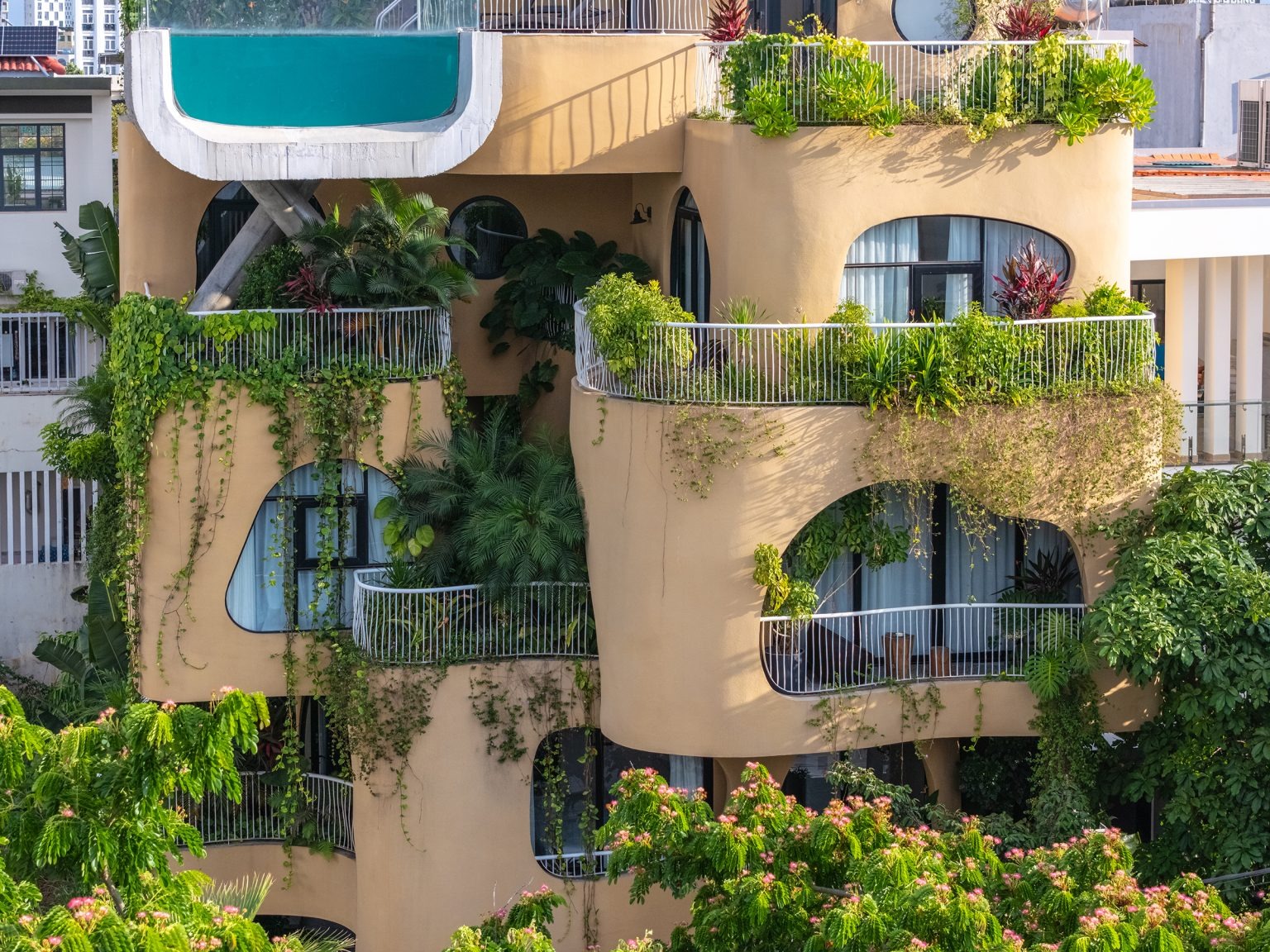 Vietnamese Boutique Hotel Dives Headfirst into Nature with Cantilevered Pool