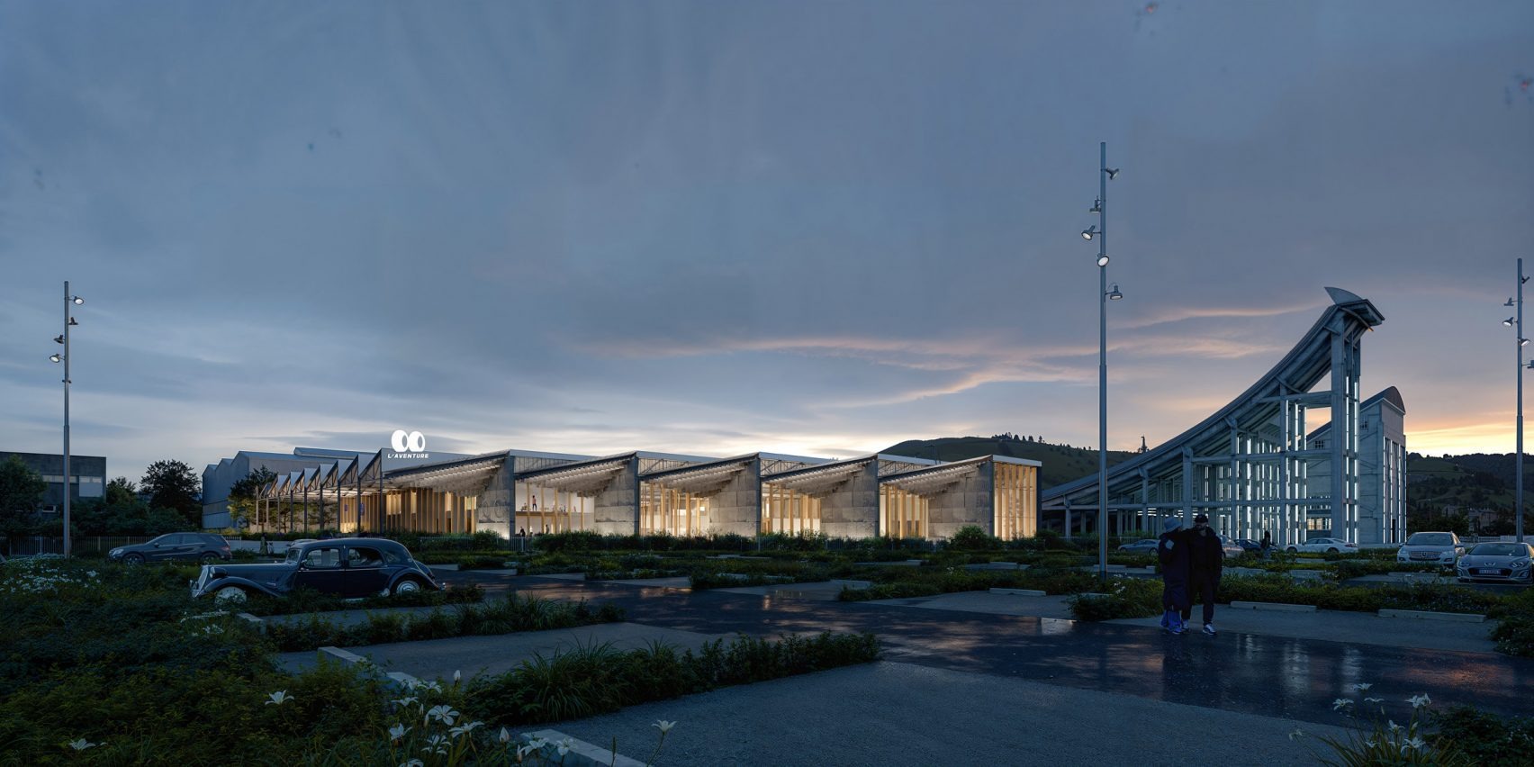 The Wooden Wave: Kengo Kuma Dissolves Industrial Gravity at the Michelin Adventure Museum