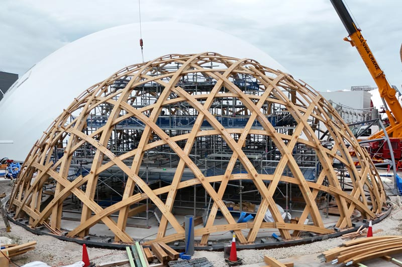 Ban’s Triple-Bubble Manifesto: The Blue Ocean Dome at Expo 2025