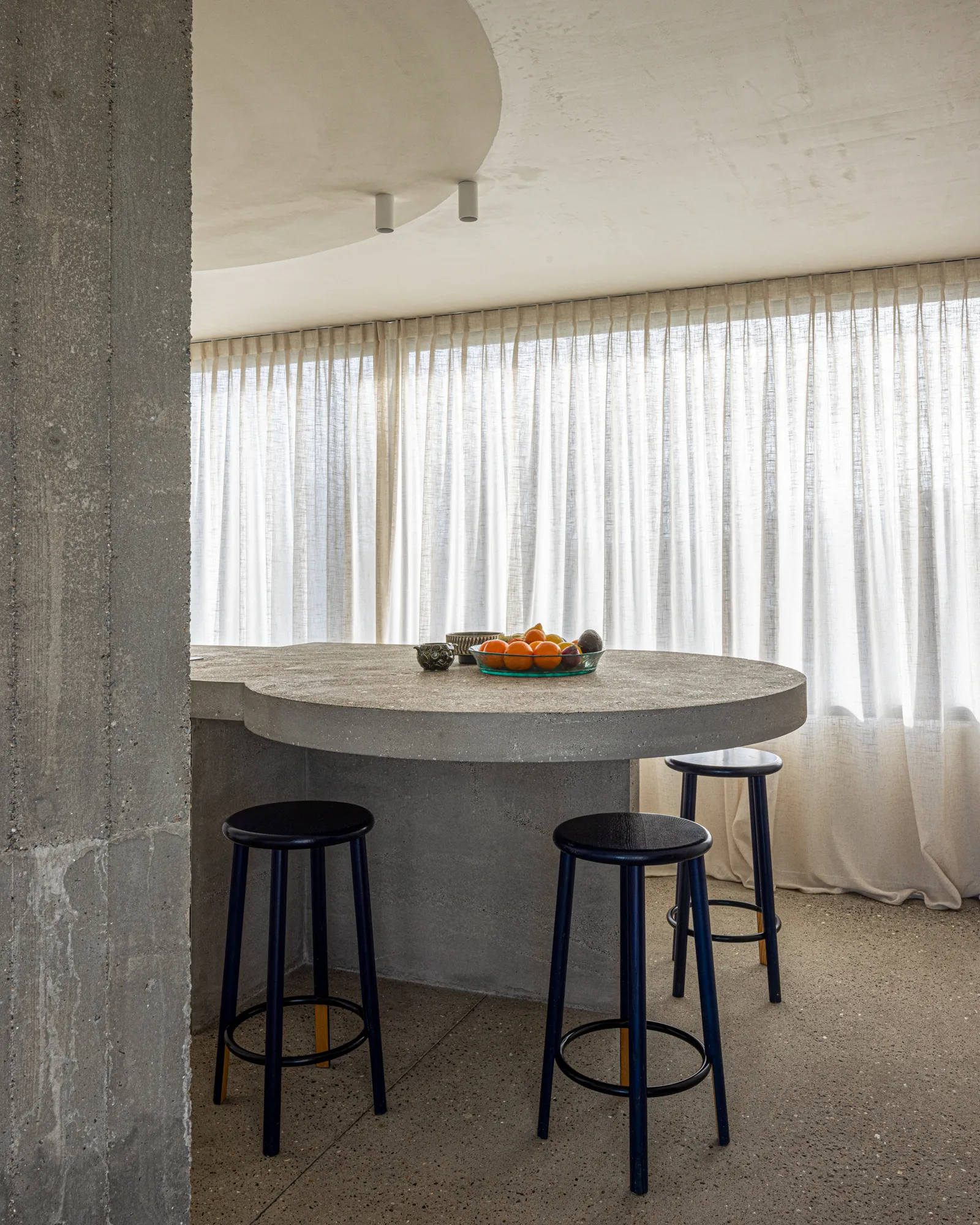 Shaped By Tide And Time: Inside Belgium’s Sculptural Concrete Seaside Villa