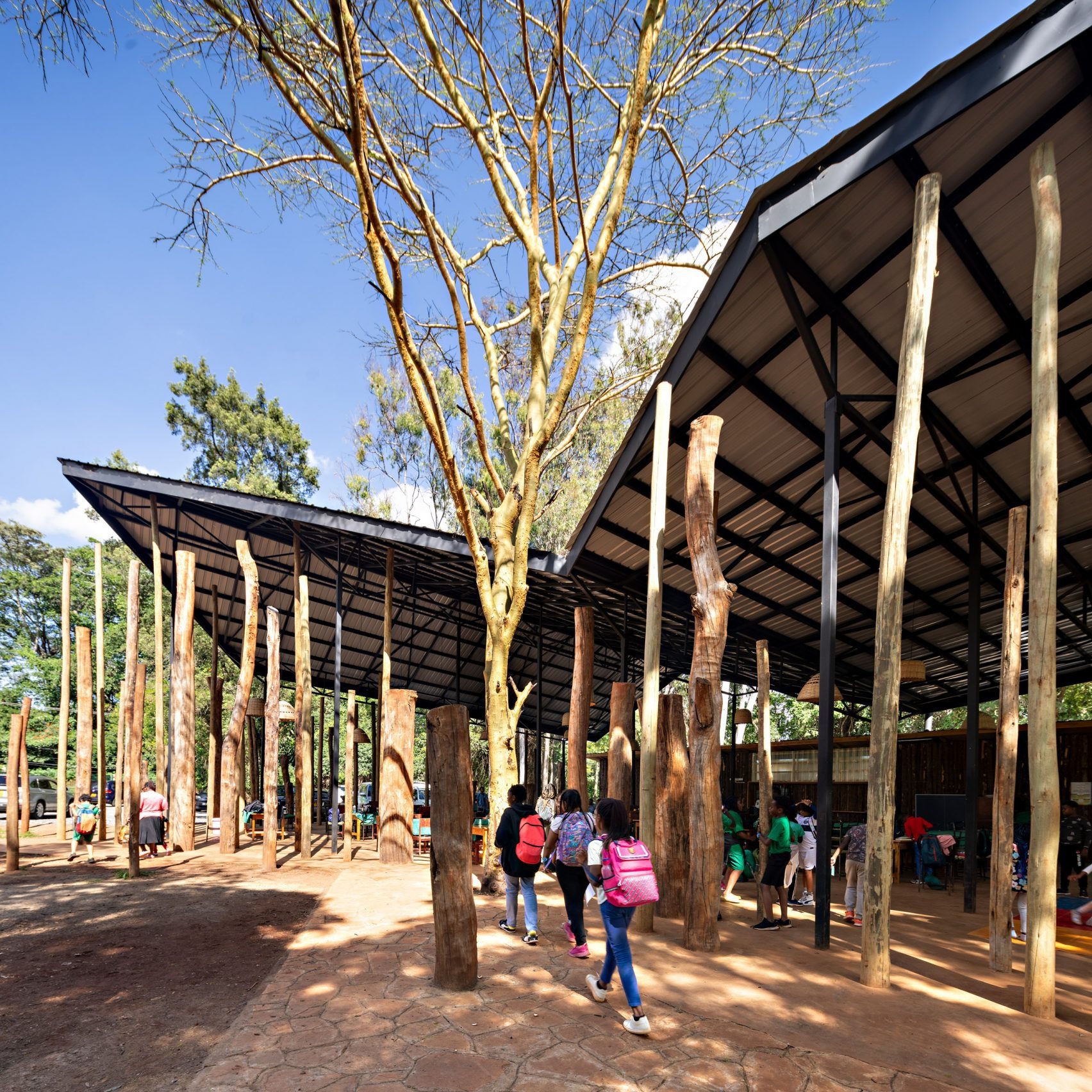 Nairobi Waldorf School by Urko Sánchez Architects: A Forest-Village of Learning Where Nature Takes the Lead