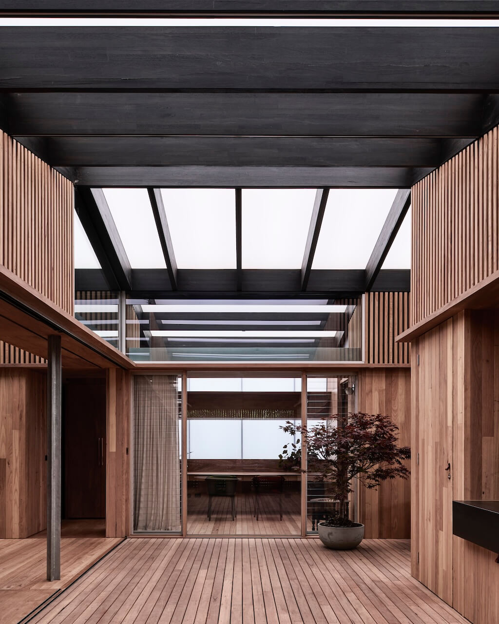 FIGR Architecture Studio’s Kross House Hovers Above Mount Martha With A Pavilion-style Layout
