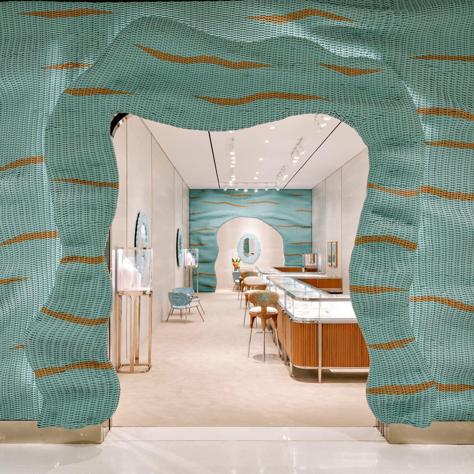 When Craft Becomes Architecture: A Woven Envelope for Luxury Retail