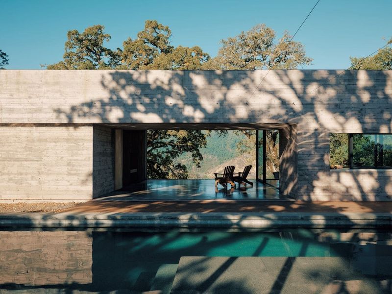 When the Owners Welded the Windows: A Family's Self-Built Concrete Haven in Wildfire Country