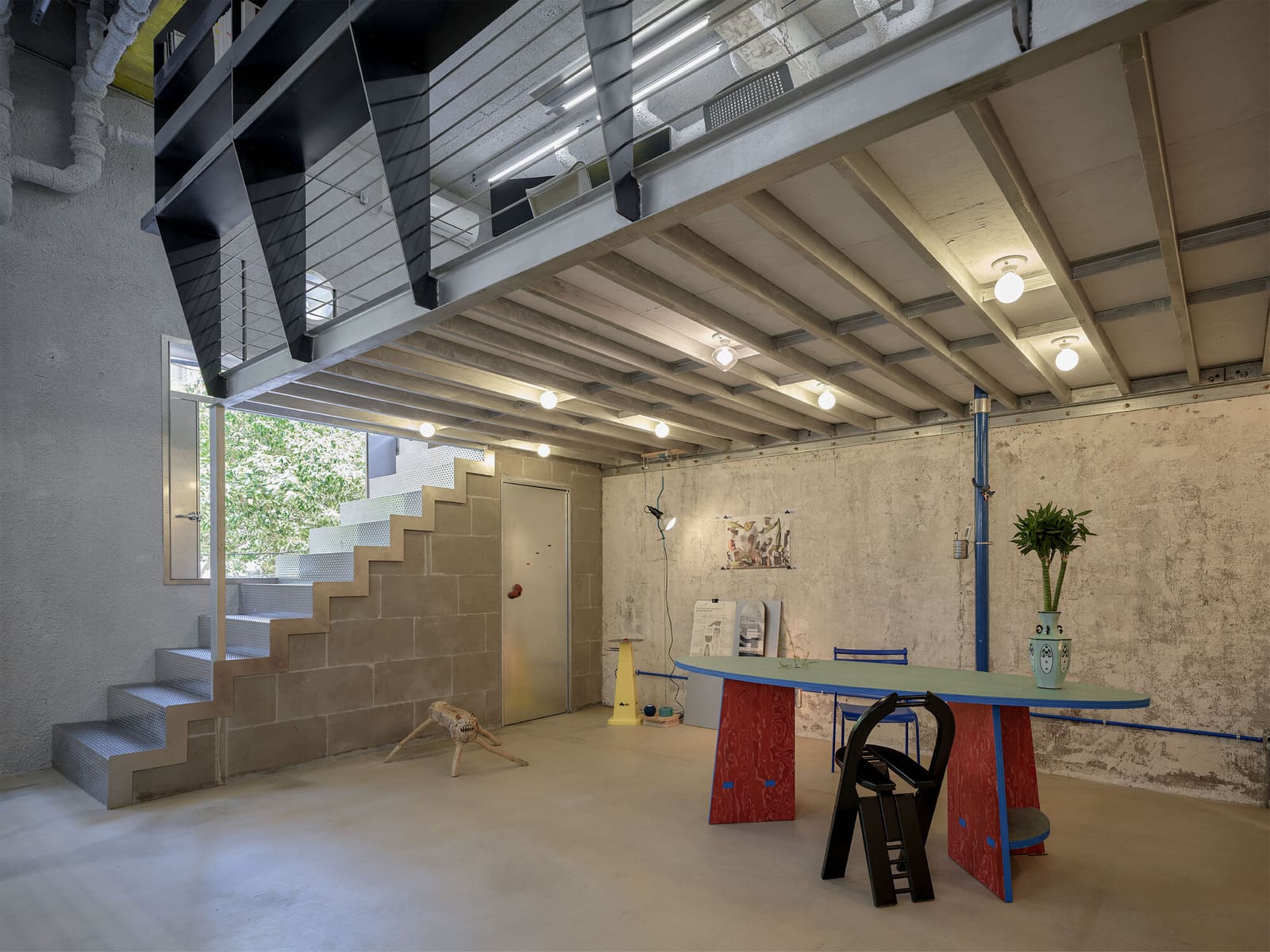 When the Scaffolding Stays: An Office That Refuses to Erase Its Own Making