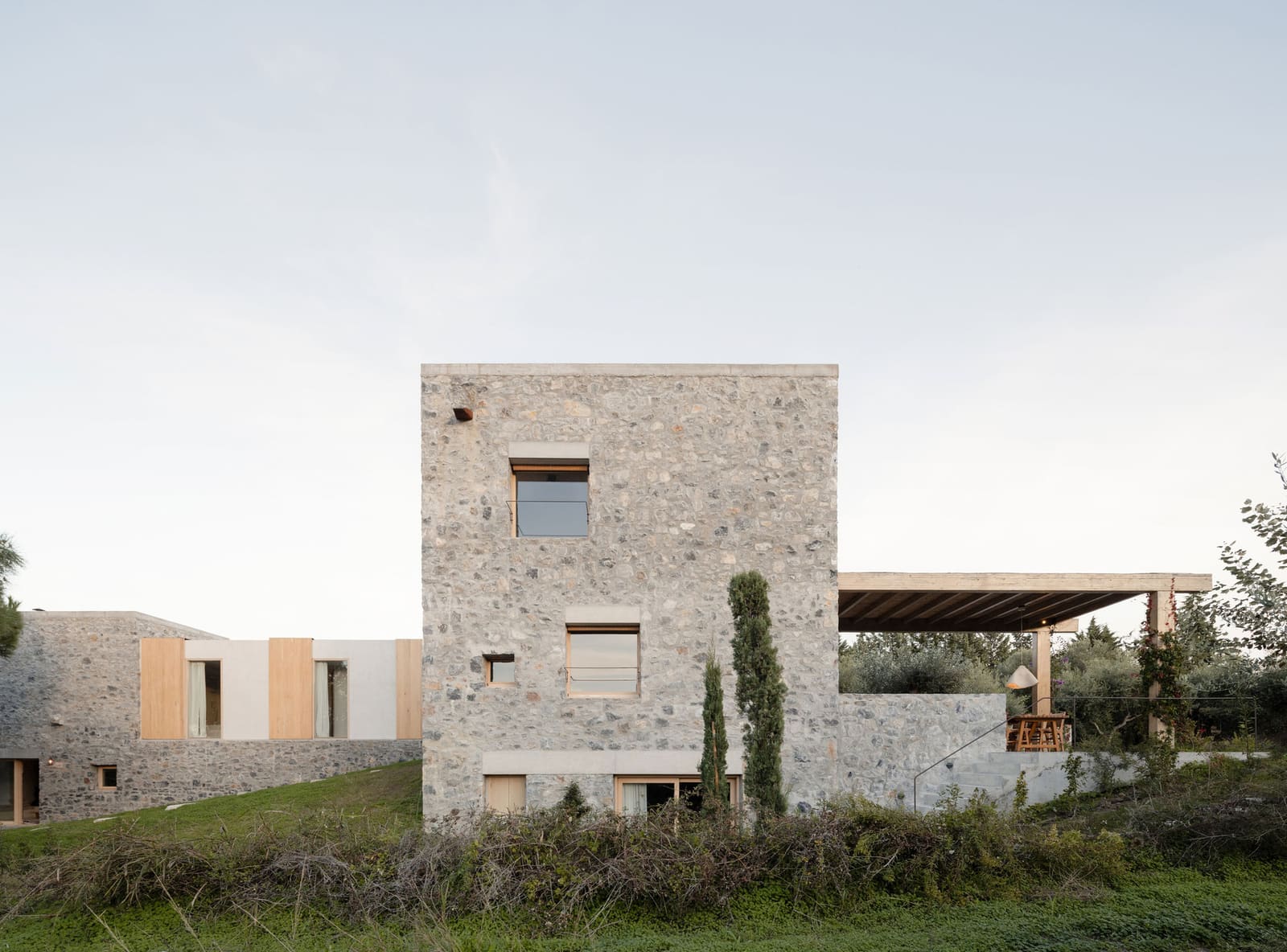 When Stone Meets Pine: Reimagining Rural Greek Architecture