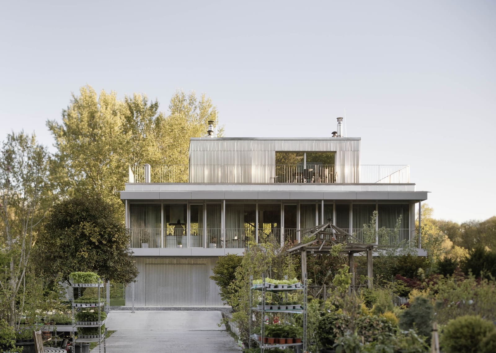 Where Forest Meets River: A Compact Dwelling on Bratislava's Dual Edge